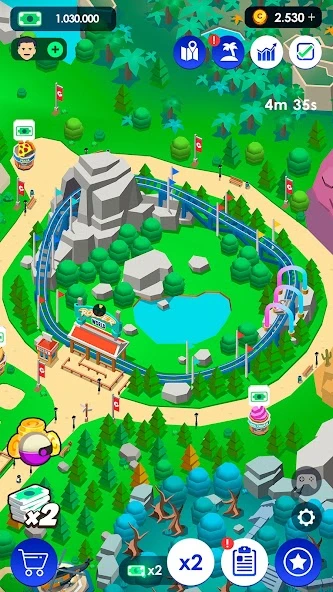 Idle Theme Park - Tycoon Game screenshot 4