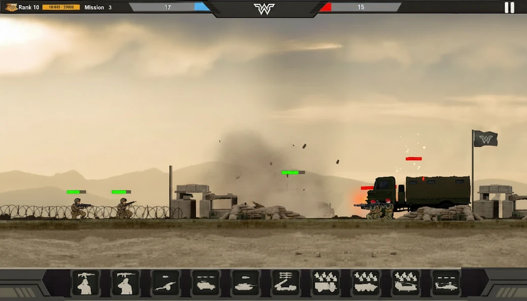 Warzone Commander APK screenshot 1