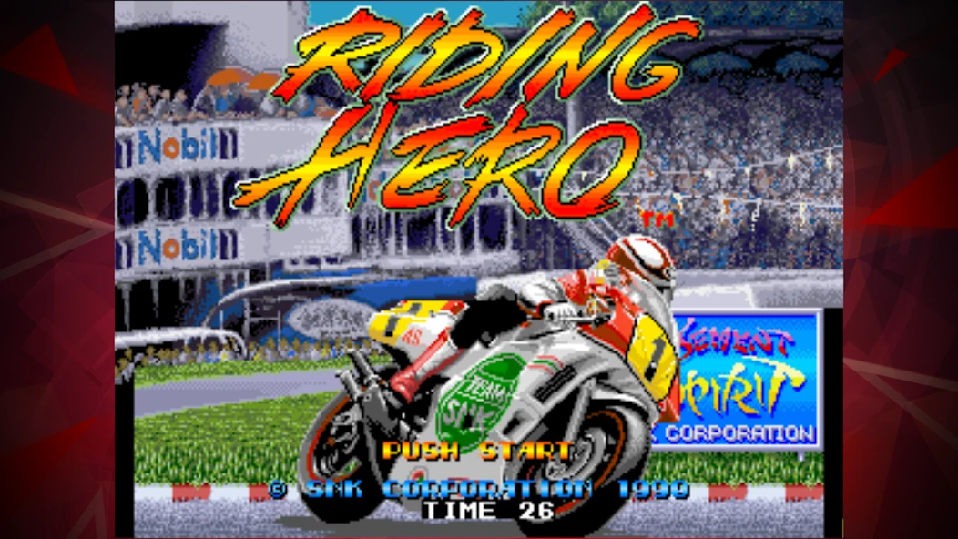 RIDING HERO ACA NEOGEO APK screenshot 1