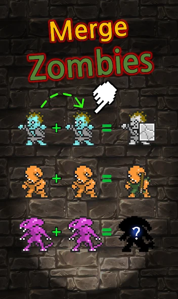 Grow Zombie VIP - Merge Zombies screenshot 1