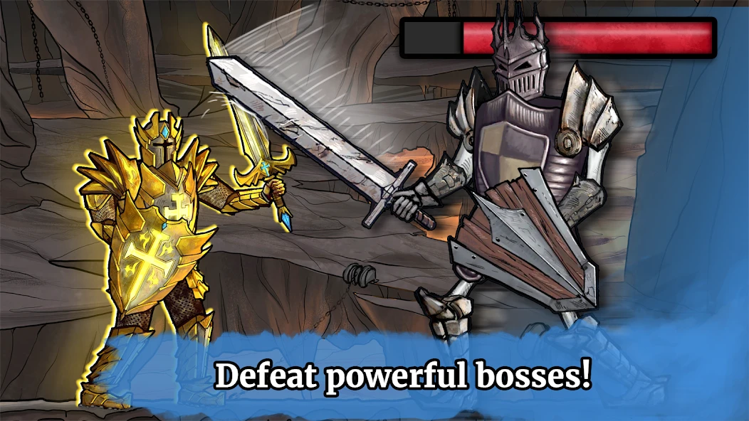 The Paladin's Story: Melee & Text RPG (Offline) screenshot 5