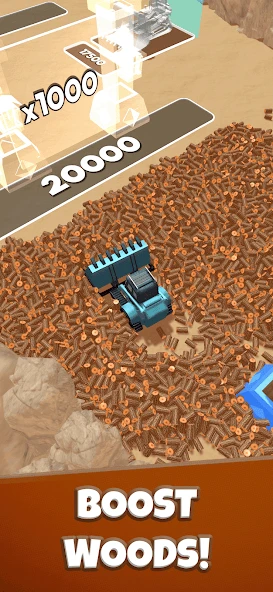 Idle Lumber Chopper Empire Inc APK screenshot 1