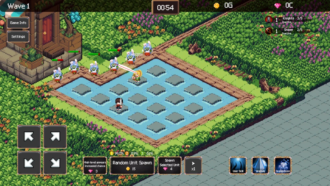 HERO 2048 – Merge Defense Game APK screenshot 5