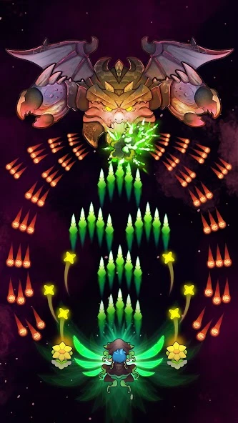 Sky Champ: Monster Attack (Galaxy Space Shooter) screenshot 2