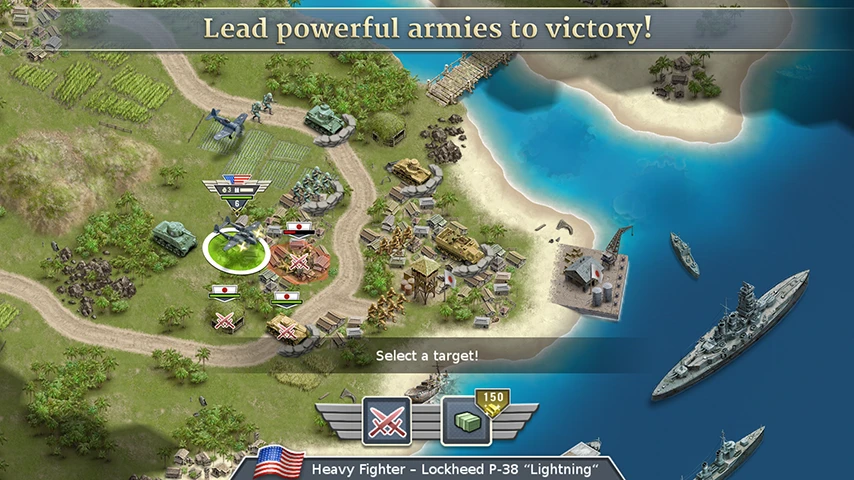 1942 Pacific Front - a WW2 Strategy War Game screenshot 2