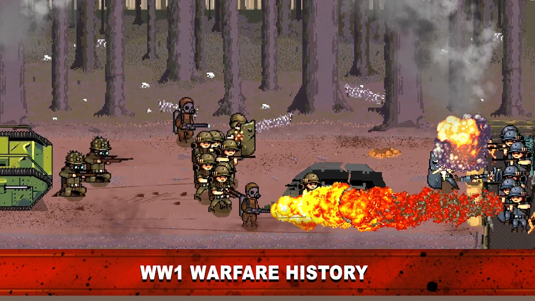 Trench Warfare 1914: WW1 RTS APK screenshot 1