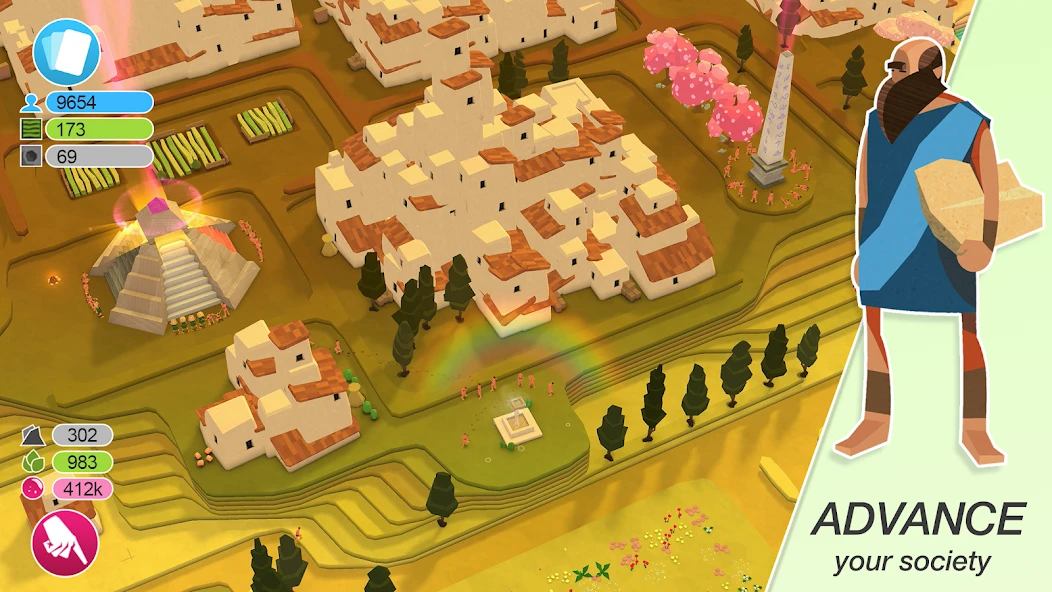 Godus APK screenshot 2