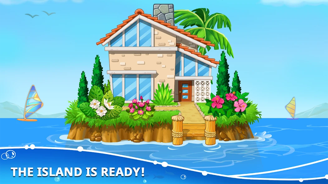 Build an Island. Kids Games for Boys. Build House screenshot 5