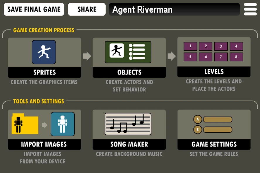 Game Creator APK screenshot 3