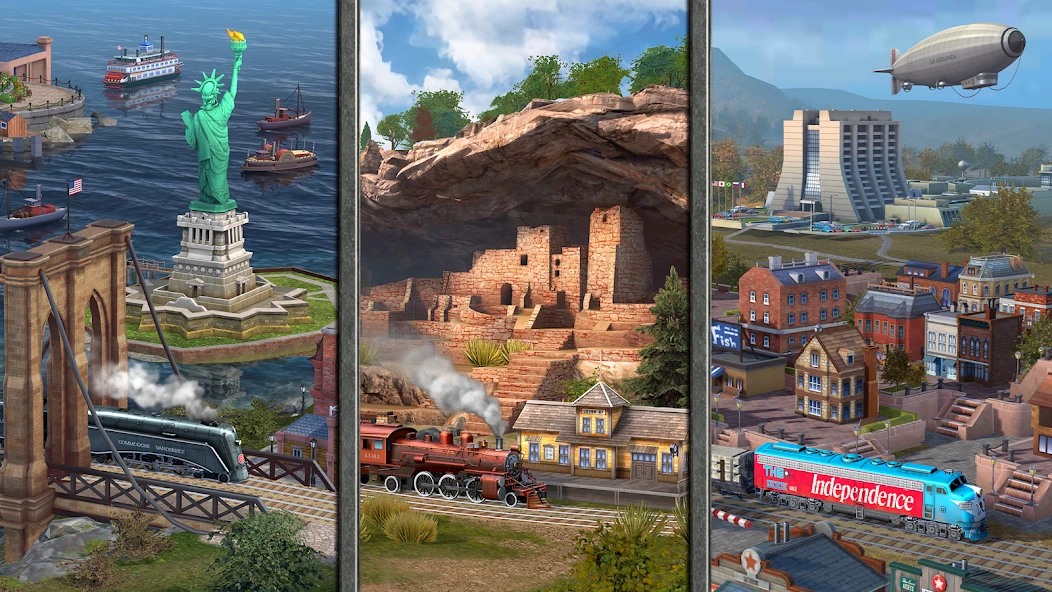 Railroad Empire: Train Game APK screenshot 4