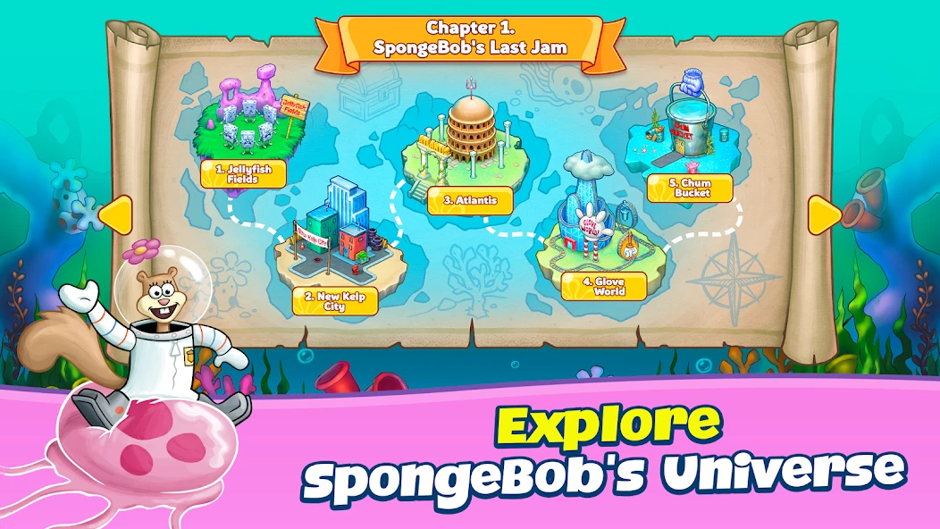 SpongeBob Adventures: In A Jam APK screenshot 3
