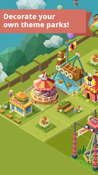 2048 Tycoon: World Theme Park screenshot 2