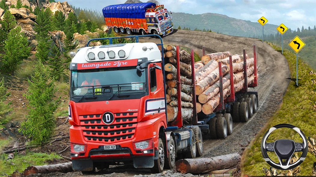 Heavy Truck Simulator Offroad APK screenshot 5