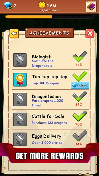 Idle Dragon - Merge the Dragons! screenshot 6