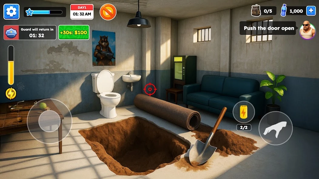 Prison Escape: Dig & Run APK screenshot 1
