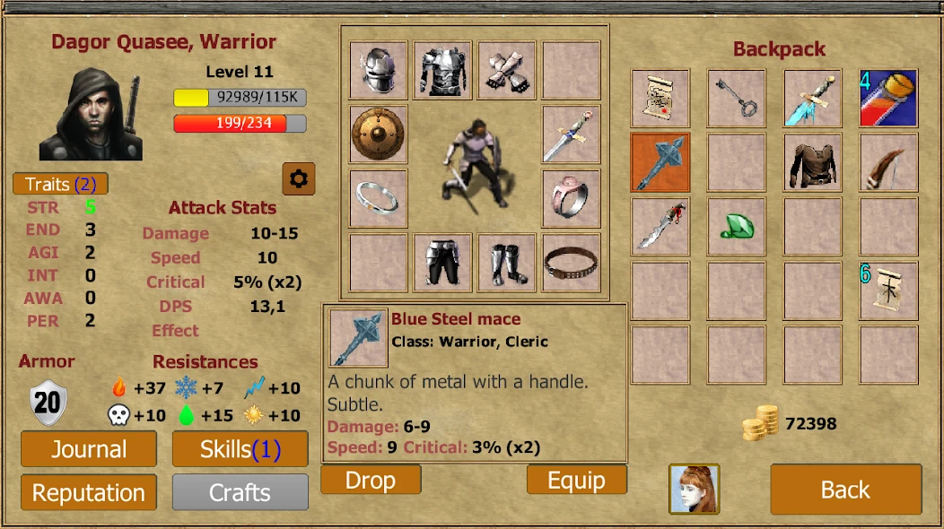 Exiled Kingdoms RPG screenshot 3