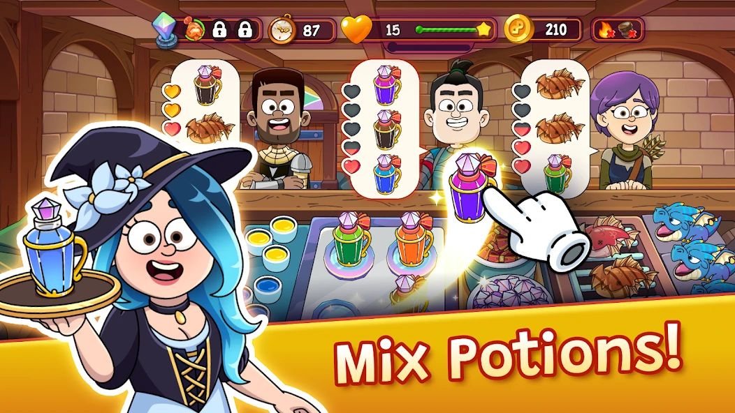 Potion Punch 2: Cooking Quest APK screenshot 1