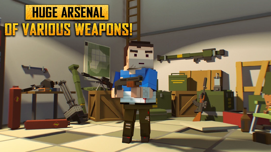 URB: Last Pixels Battle Royale screenshot 2