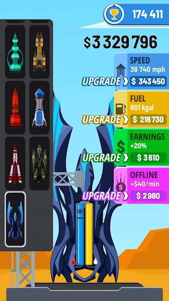 Rocket Sky! screenshot 5