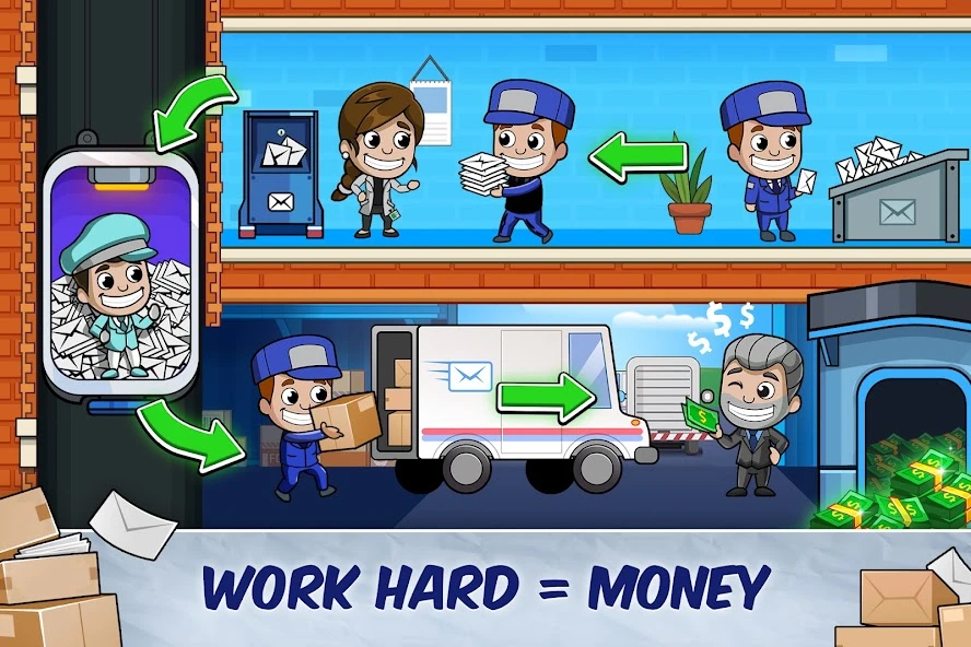Idle Mail Tycoon screenshot 1