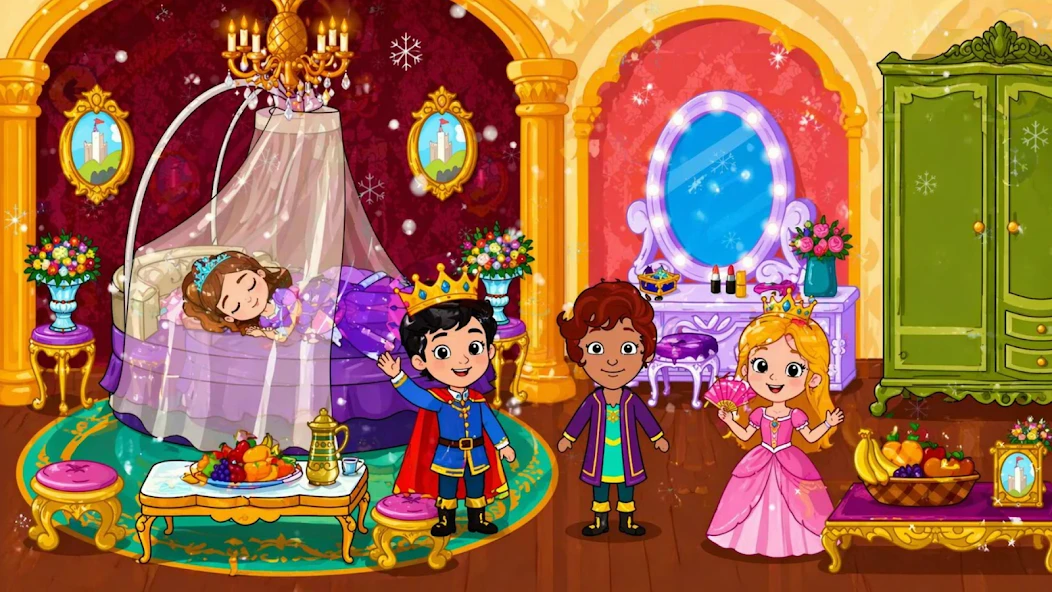 Tizi World: My Play Town, Dollhouse Games for Kids screenshot 1