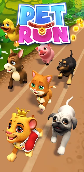 Download Pet Run - Puppy Dog Game (MOD, unlimited coins/gems) 1.1.1 screenshot 5