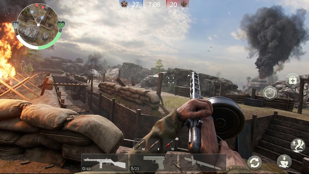 WW2 Frontline 1942: War Game APK screenshot 1
