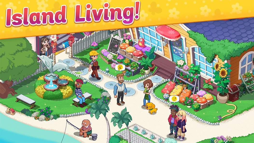 Ohana Island: Blast flowers and build screenshot 3