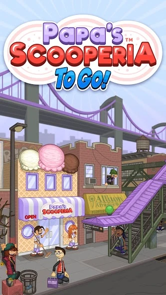 Papa’s Scooperia To Go APK screenshot 1