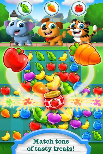Download Hungry Babies Mania (MOD, unlimited gems) 1.7.2 screenshot 1