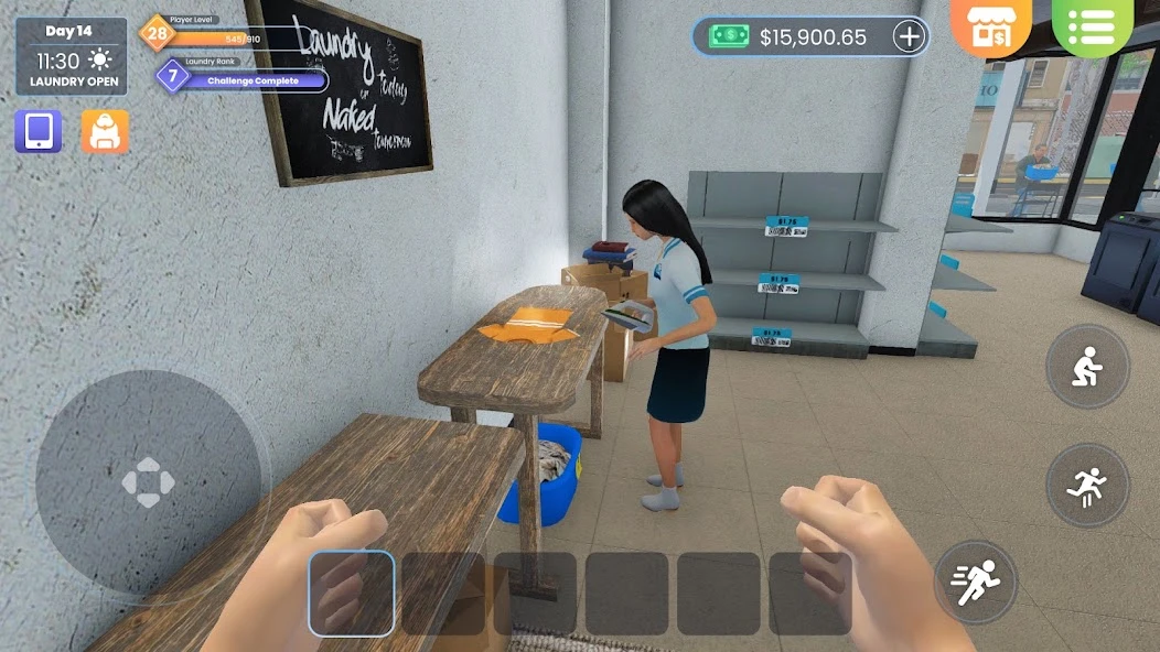 Laundry Store Simulator APK screenshot 3