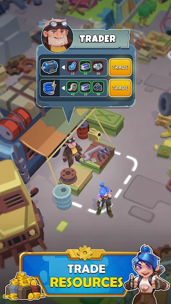 Idle Breaker – Loot & Survive APK screenshot 1