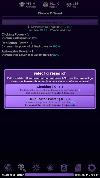 Idle Dyson Swarm: Nanite APK screenshot 4