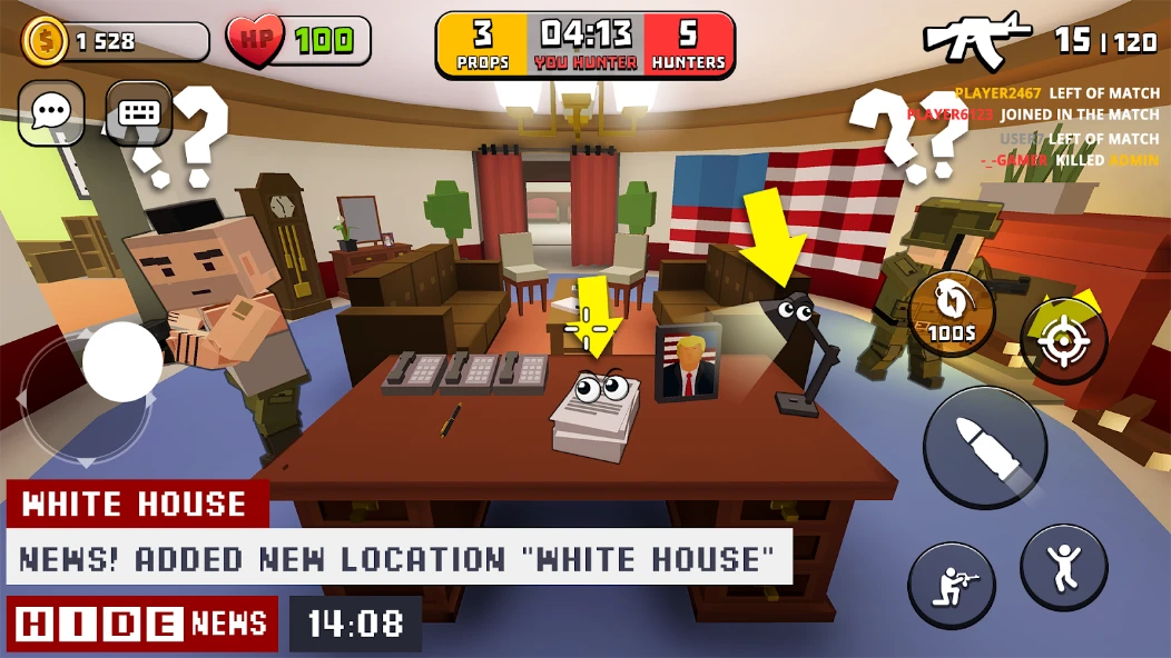 HIDE - Прятки Онлайн! screenshot 2