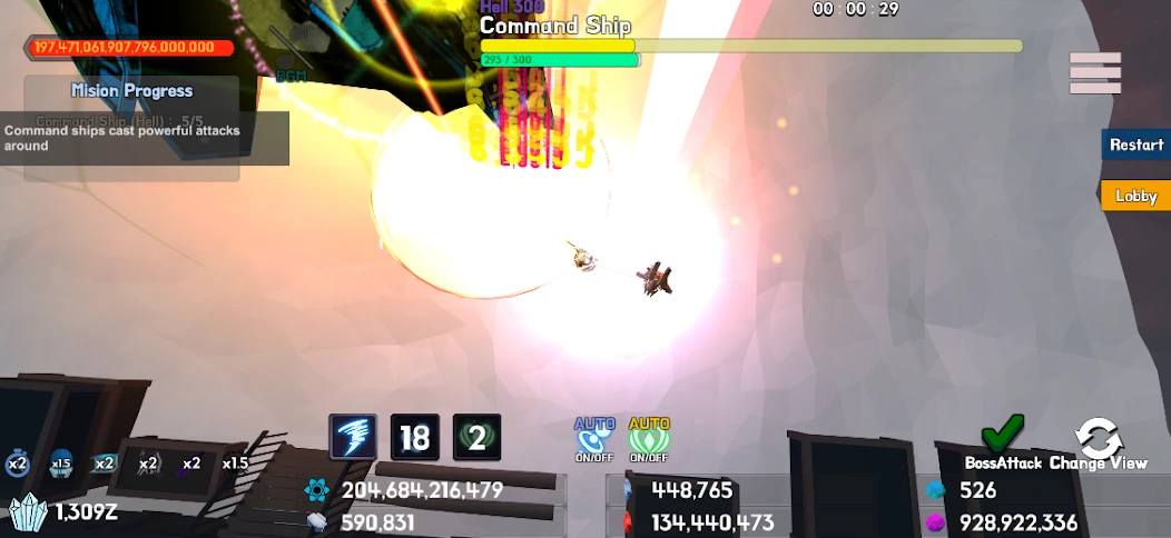 Mini Space Marine(Semi Idle RPG) screenshot 5