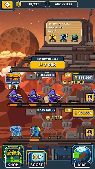 Idle Space Tycoon - Incremental Cash Game screenshot 4