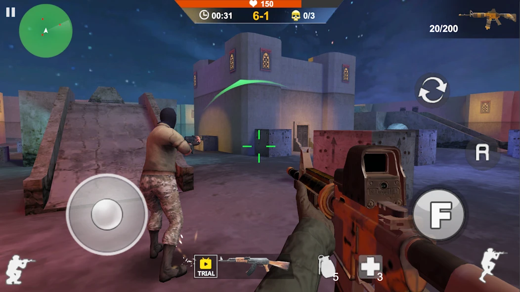 Shoot Strike War Fire screenshot 1