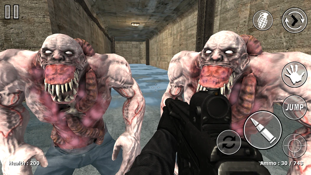 Zombie Evil Kill 6 - Horror Bunker screenshot 1