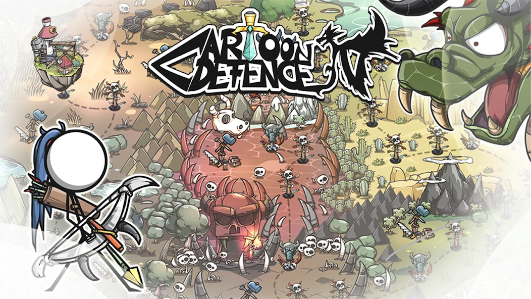 Cartoon Defense 4 screenshot 1