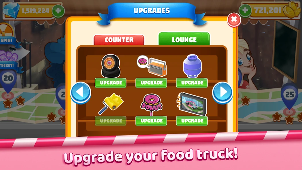 Boston Donut Truck - Fast Food Cooking Game screenshot 3