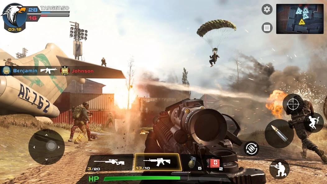 Critical Action :Gun Strike Ops - Shooting Game screenshot 4