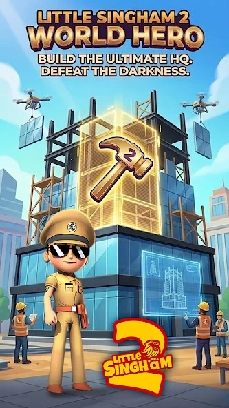 Little Singham 2: World Hero APK screenshot 2