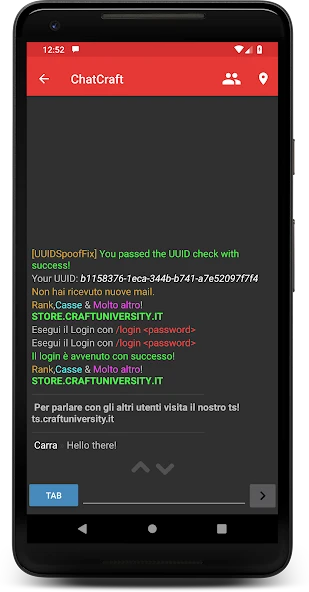 ChatCraft Pro for Minecraft APK screenshot 2