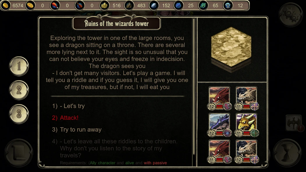 Grim wanderings 2: Strategic turn-based rpg screenshot 4