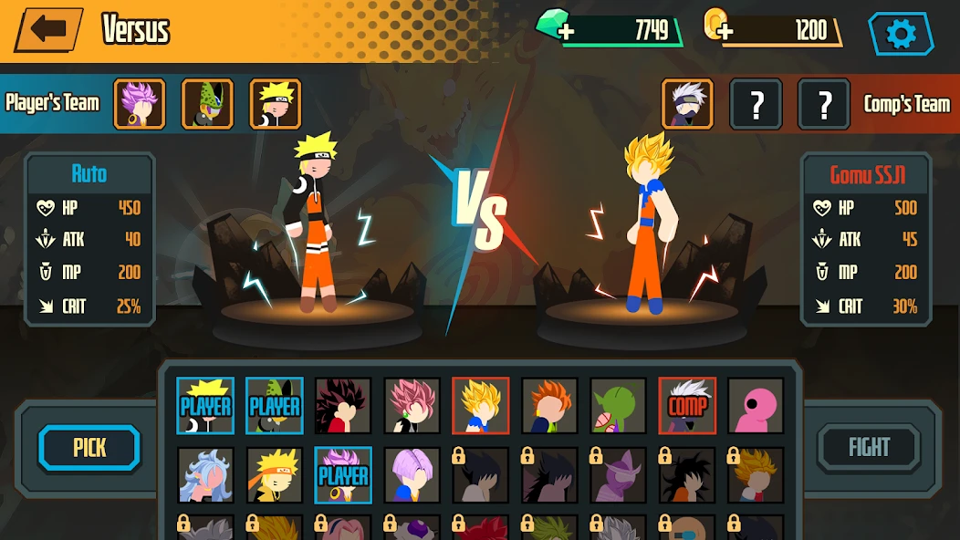 Stickman Dragon Fight - Super screenshot 5