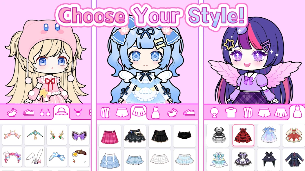 Vlinder Doll: Dress up games screenshot 5