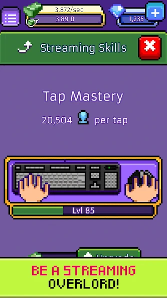 xStreamer - Livestream Simulator Clicker Game screenshot 5