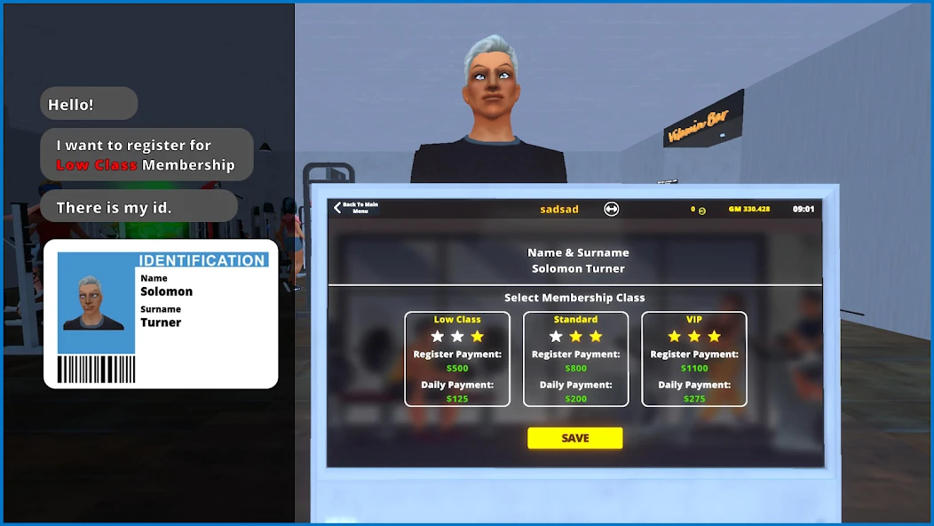 Gym Simulator 26 APK screenshot 1