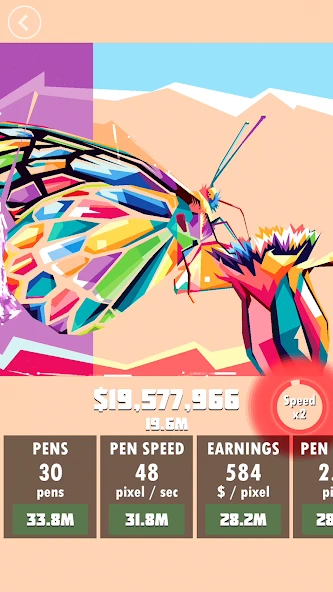Idle Painter screenshot 1