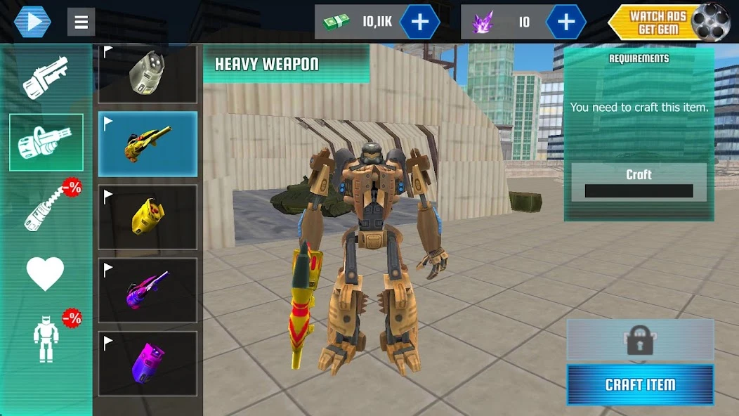 Robot Shark screenshot 3